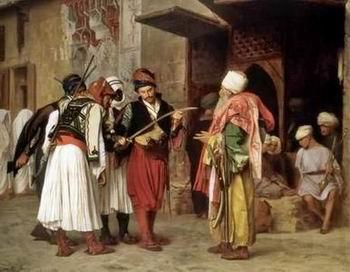 unknow artist Arab or Arabic people and life. Orientalism oil paintings  304 France oil painting art